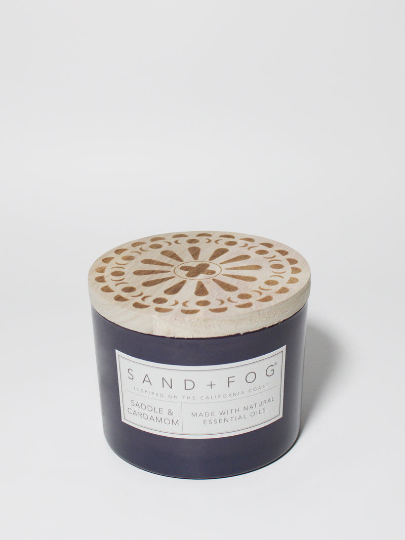 Saddle & Cardamom 12 oz scented candle