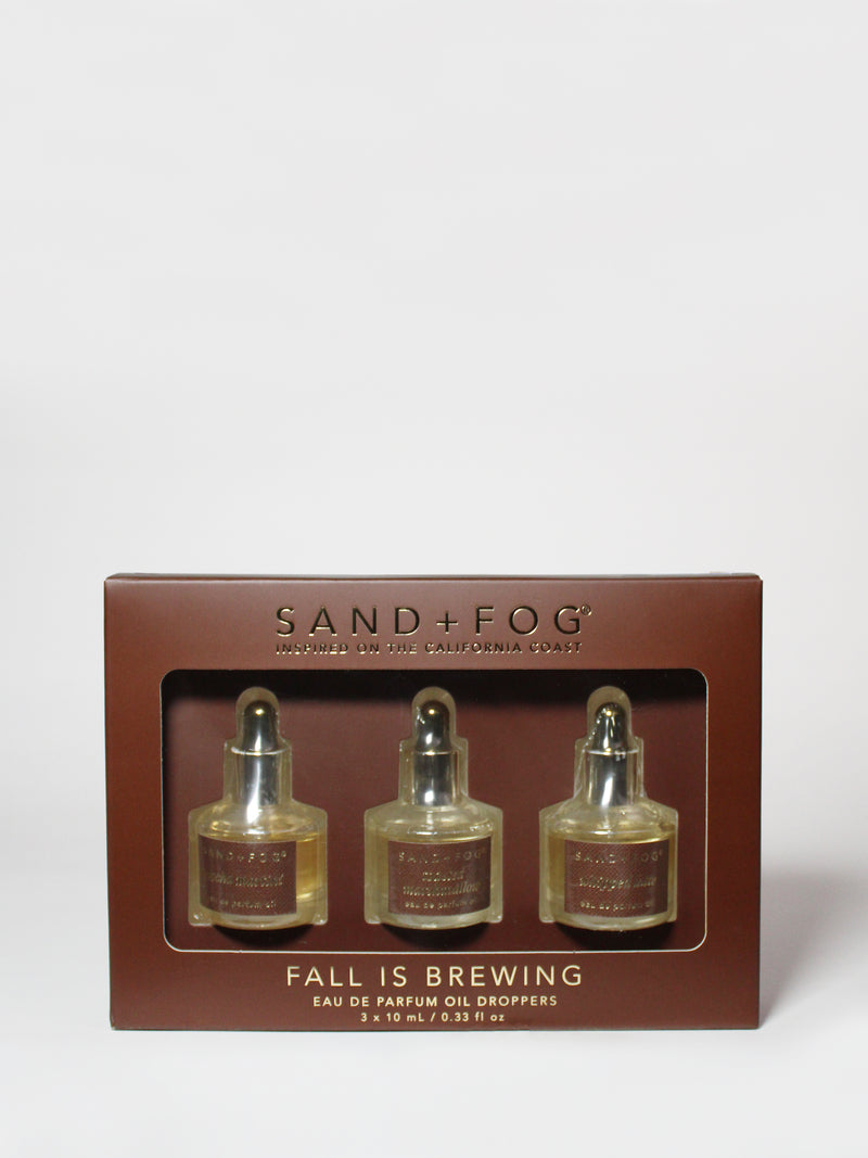 Fall Is Brewing Perfume Oil Dropper Set
