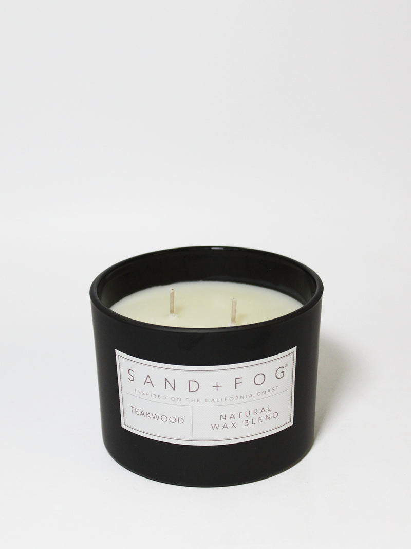Teakwood 12 oz scented candle