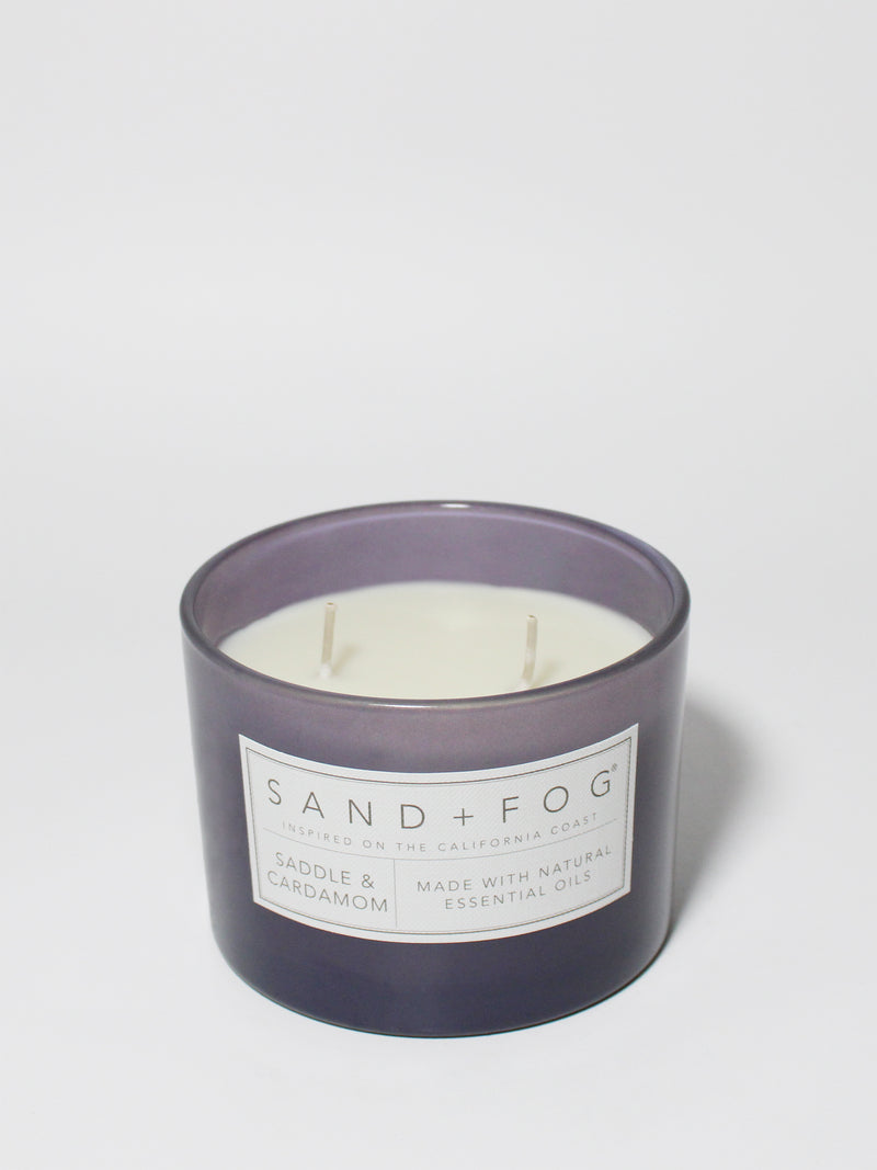 Saddle & Cardamom 12 oz scented candle