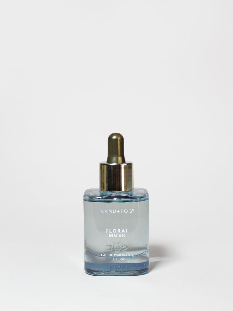 Floral Musk 50ml Perfume Oil Dropper – Sand + Fog