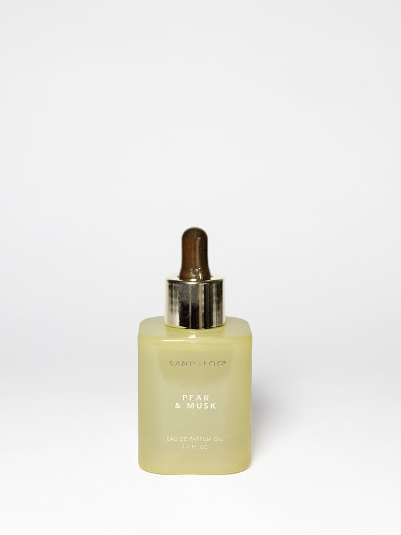 Pear & Musk 50ml Perfume Oil Dropper – Sand + Fog