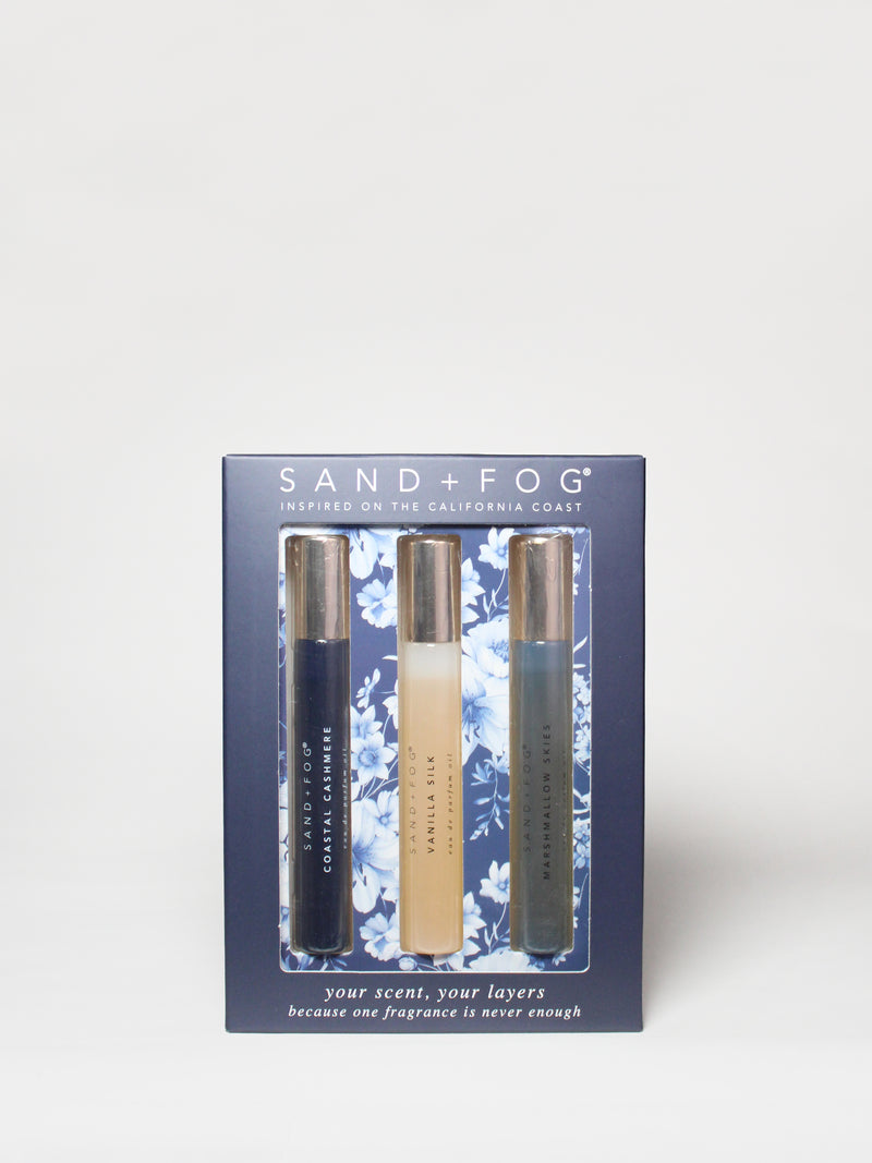 Exploratory Perfume Oil Rollerball Set - Sunlit Shores