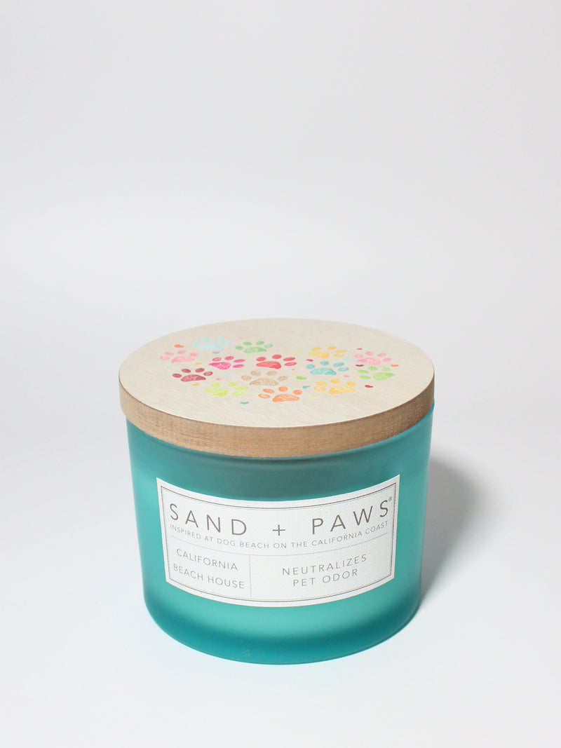Sand + Paws California Beach House 12 oz scented candle