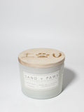 Sand + Paws Tropical Citrus 12 oz scented candle