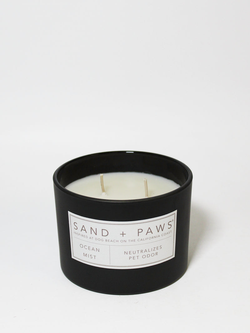Sand + Paws Ocean Mist 12 oz scented candle