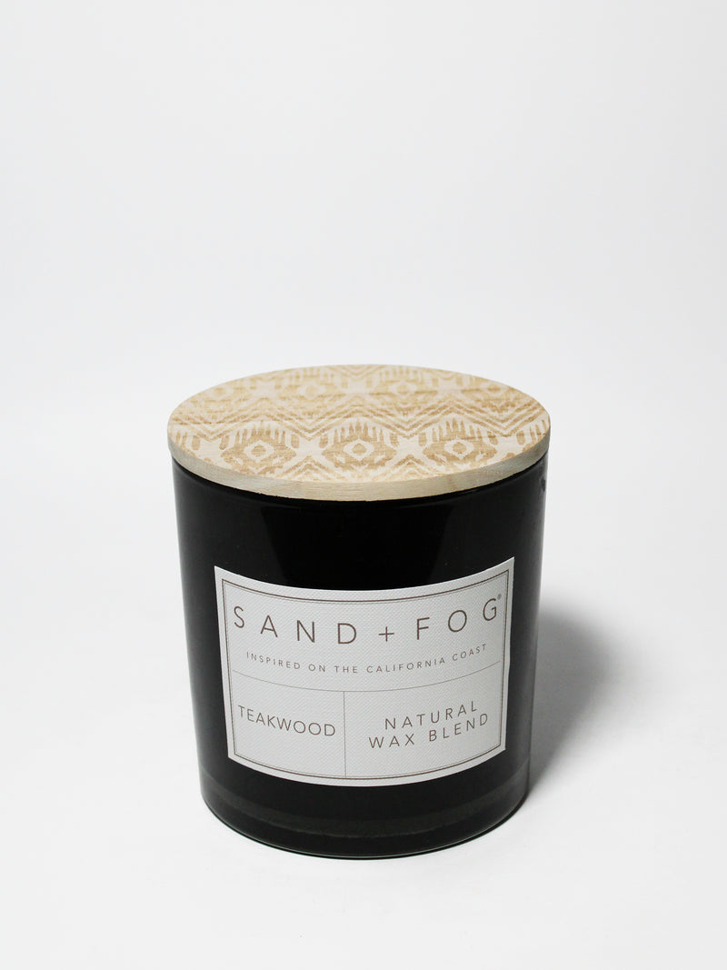 Teakwood 21 oz scented candle