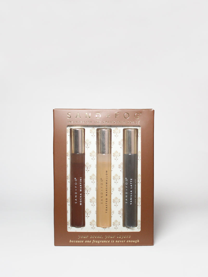 Exploratory Perfume Oil Rollerball Set - Cafe Creme
