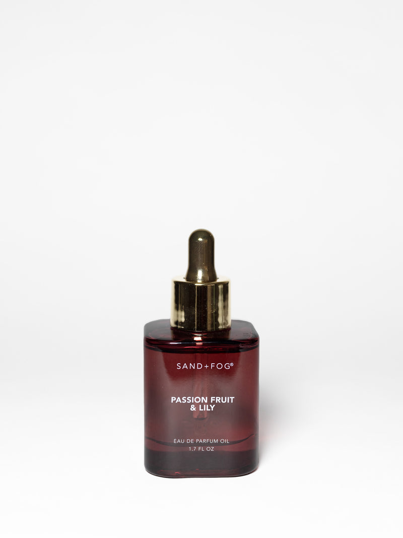 Passion Fruit & Lily 50ml Perfume Oil Dropper – Sand + Fog